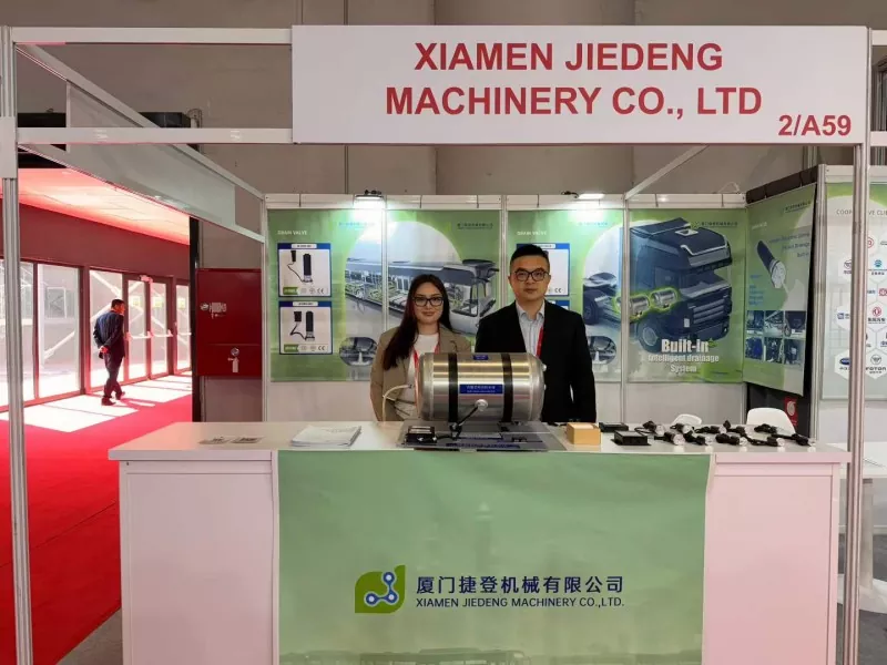 Xiamen Jiedeng Machinery معروضة في Busworld تركيا 2026